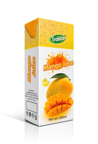 Mango juice 200ml aseptic pak